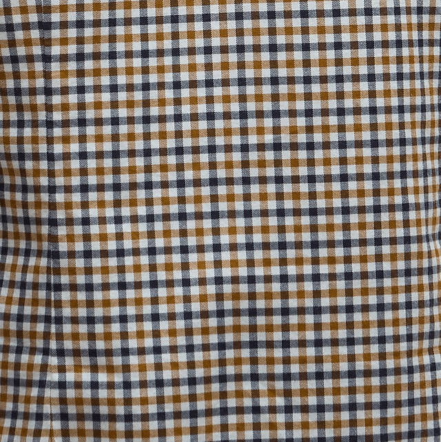 Barbour Finkle Tailored Gingham Shirt Copper 