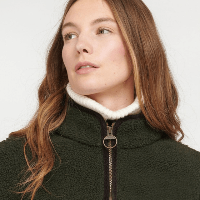 Barbour Laven Fleece Vest Olive