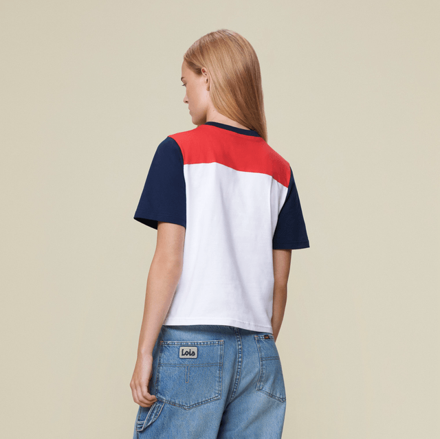 Lois Jeans Columbia T-Shirt Uni Tricolor