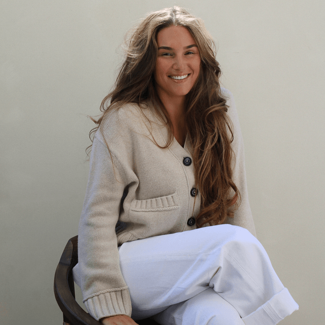 Barbour Faye Knitted Cardigan Oatmeal