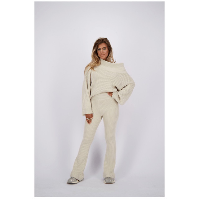 Reinders Kourtney Knit Sweater Creme