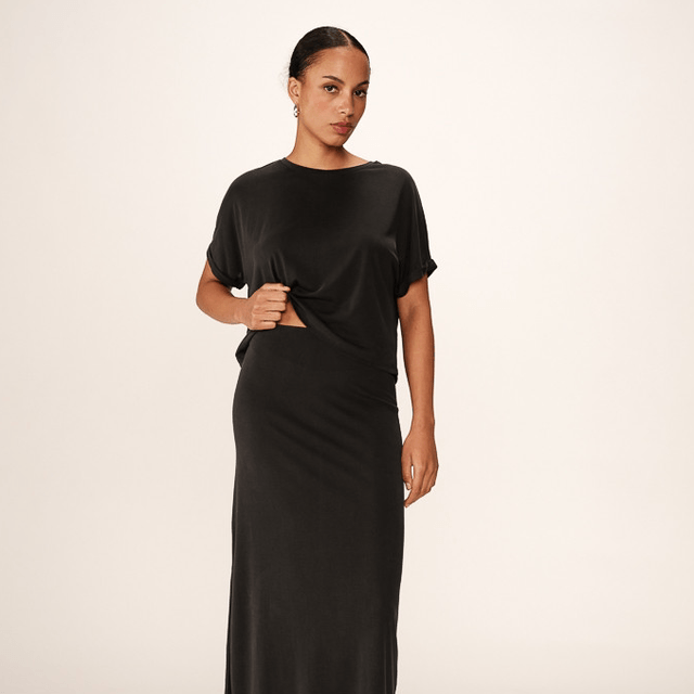 Soft Modal T-Shirt Anthracite 