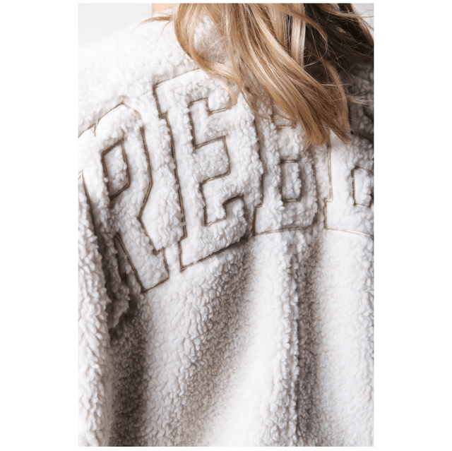 Yoni Rebel Teddy Gilet Off White