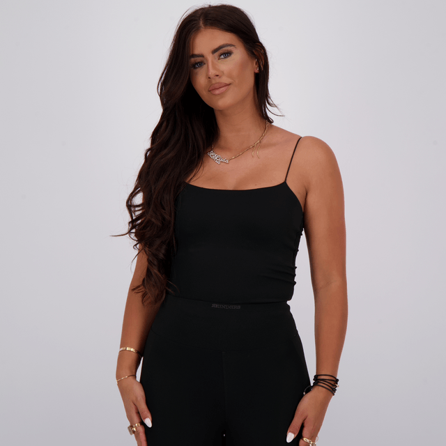 Reinders Seamless Crop Top True Black