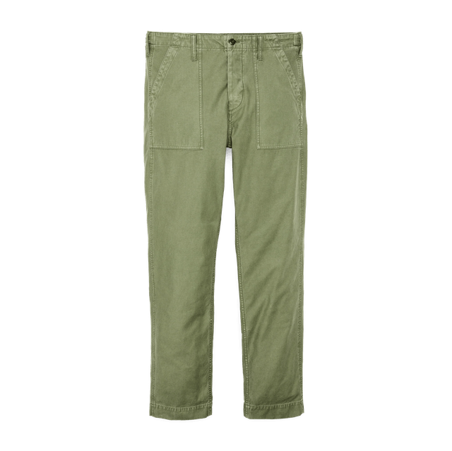 Filson Field Supply Pants Washed Fatigue Green