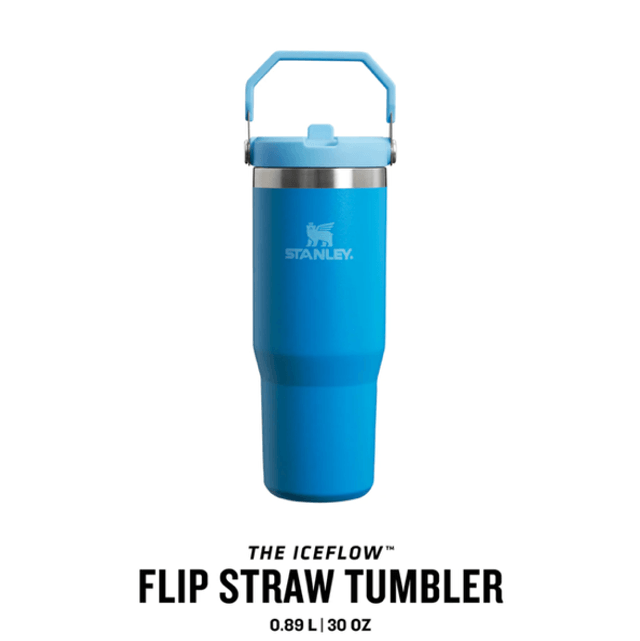 Stanley IceFlow™ Flip Straw Tumbler 0.89L Azure