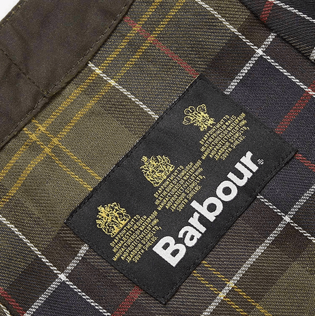 Barbour Classic Hood Waxed Olive 