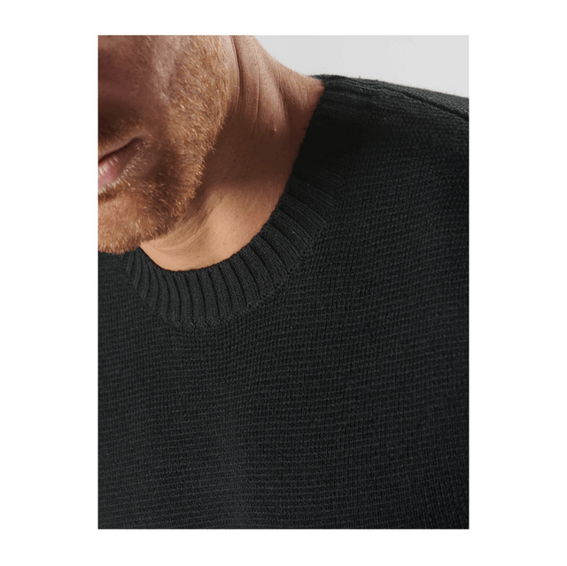 Ma.Strum Montage Crew Neck Jet Black