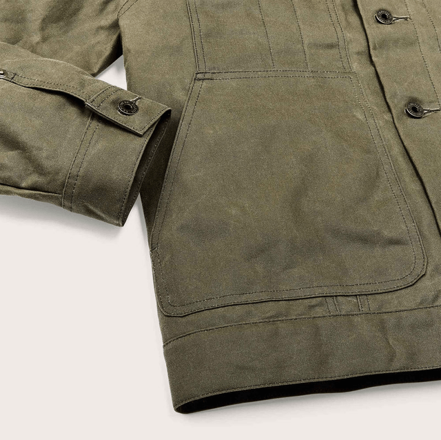 Filson Thin Cloth Short Lined Cruiser Military Green