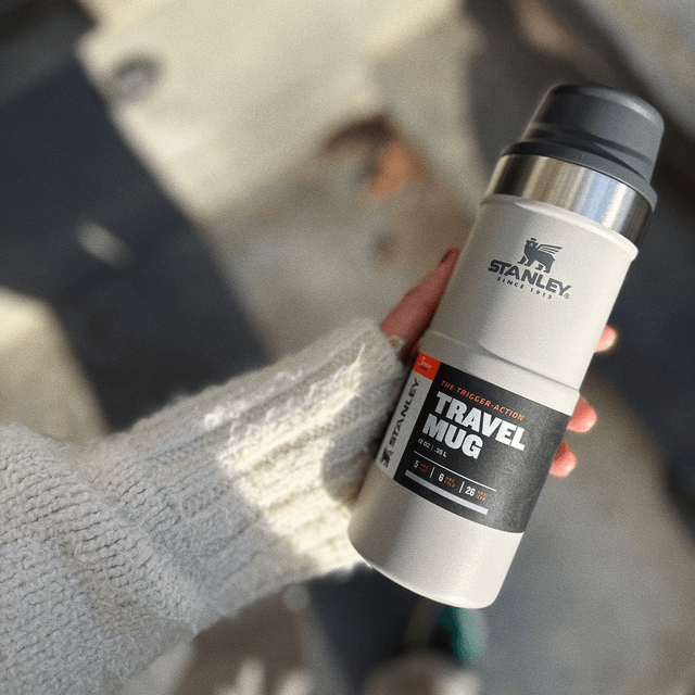 Stanley Trigger-Action Travel Mug 0,35L Ash