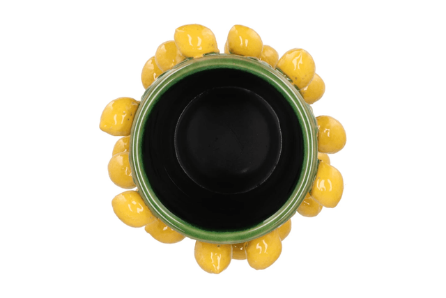 Fruit lemon green cilinder 