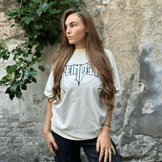 REINDERS T-SHIRT SOLID CREME