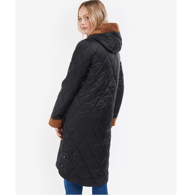 Barbour Women’s Mickley Quilted Jacket Black/Ancient