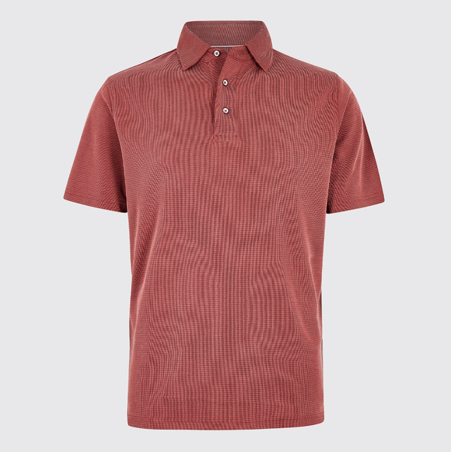 Dubarry Gilligan Heren Tencel™ Modal Poloshirt - Wine