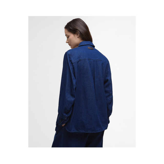 Barbour Arla Denim Overshirt Rinse Wash