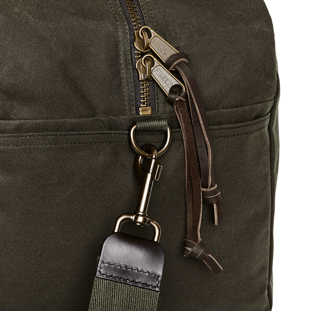Filson Tin Cloth Duffle Bag Medium Otter Green