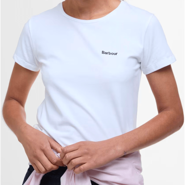 Barbour Saltford T-Shirt White