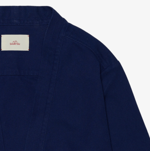 Shatsu Ju San blue canvas French Blue 