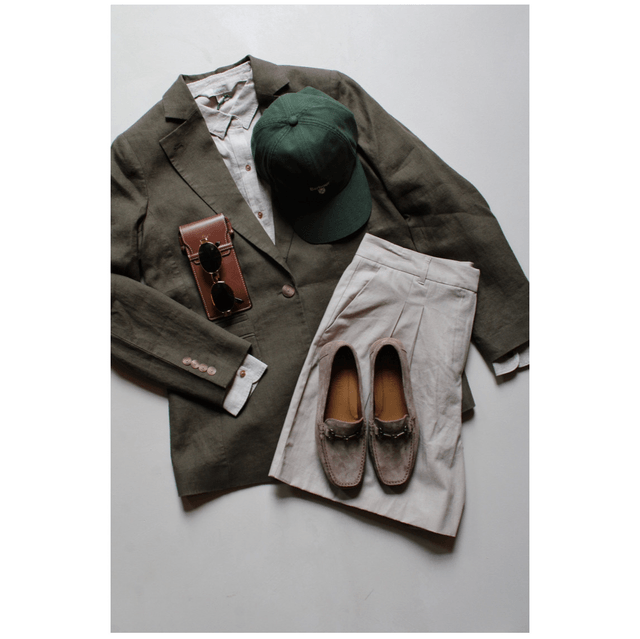 Dubarry Avonlea Dames Linnen Jas - Khaki