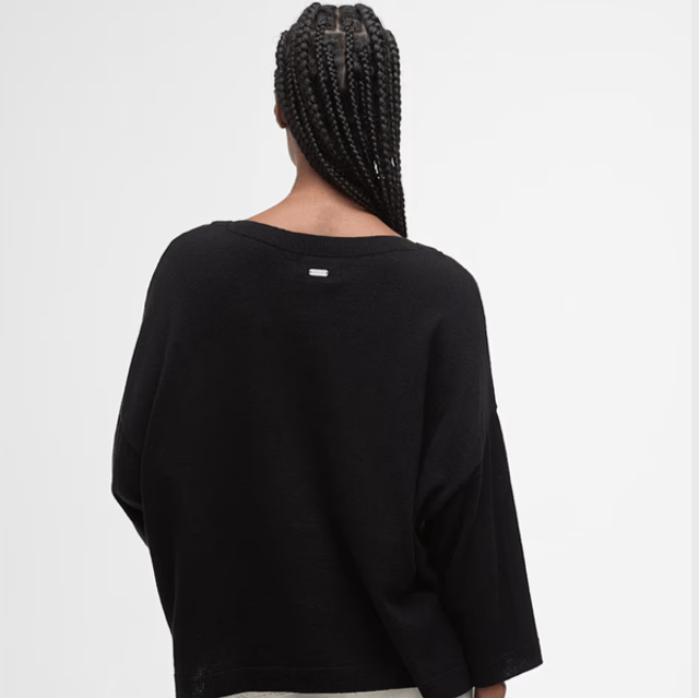 Barbour Lucy Knitted Jumper Black