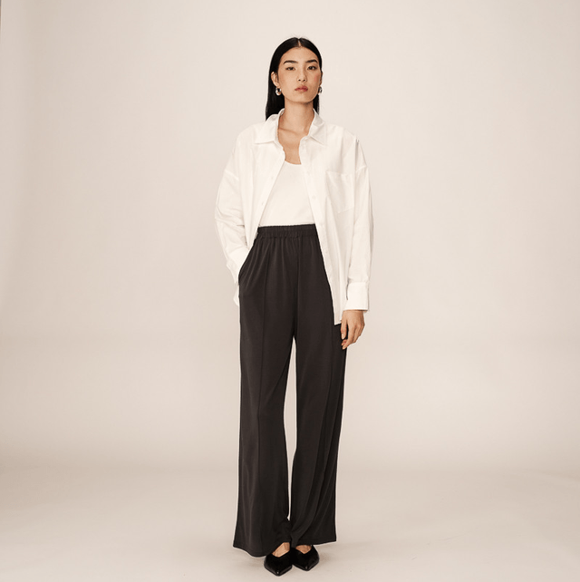 Soft Modal Pants Anthracite 
