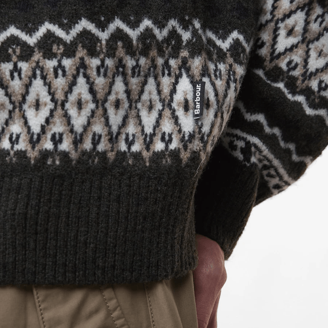 Barbour Hase Fair Isle Crew Neck Jumper