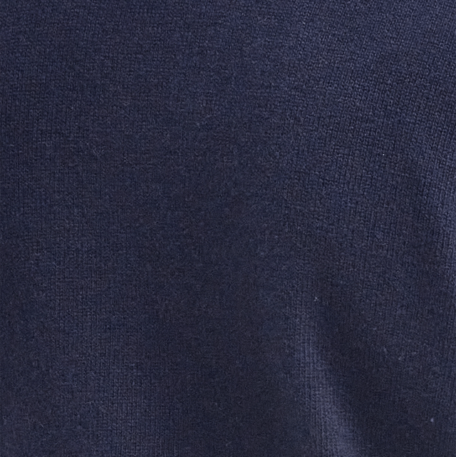Barbour Essential Lambswool Half Zip Navy