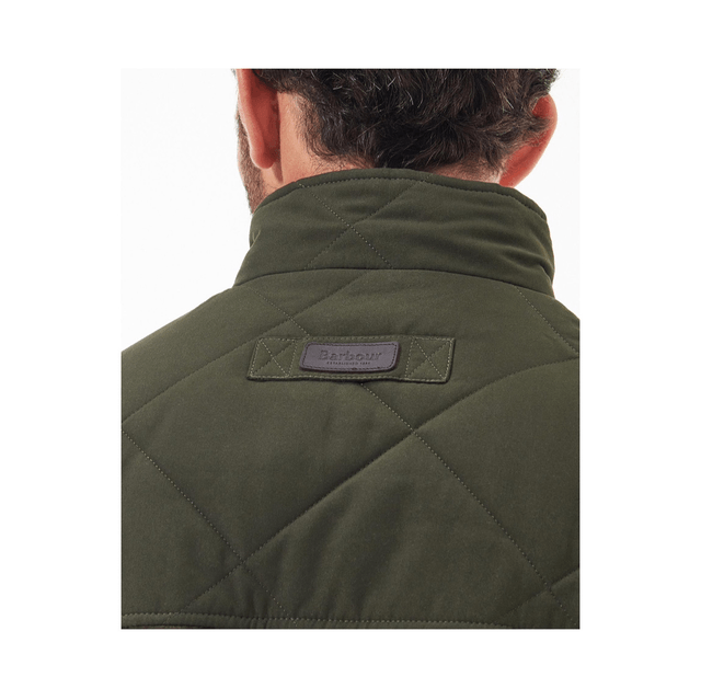 Barbour Hybrid Fleece Jacket Olive