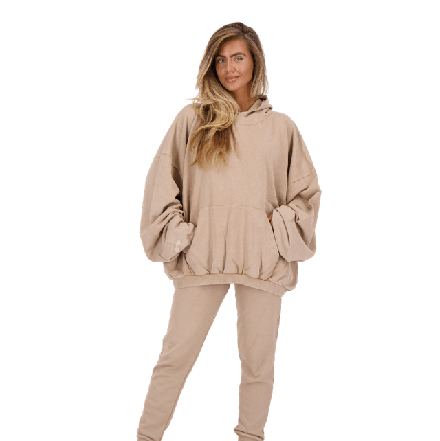 Reinders Hoodie Vintage Wash Stucco