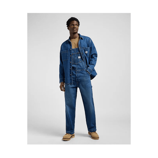 Lee Jeans Relaxed Lee Bib Indigo