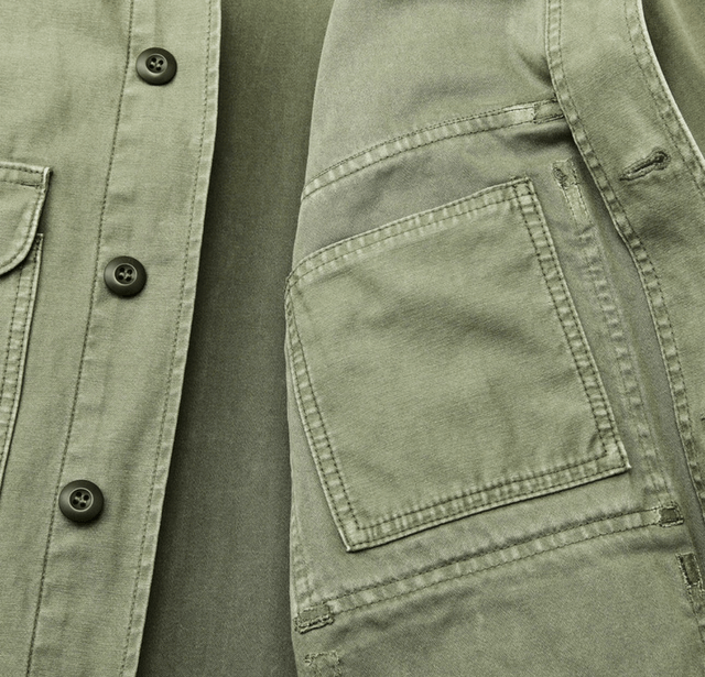 Filson Field Cruiser Jacket Washed Fatigue Green 