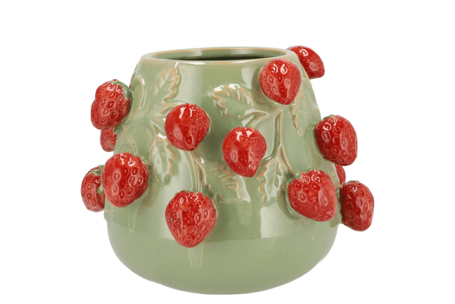Fruit strawberry pistache pot