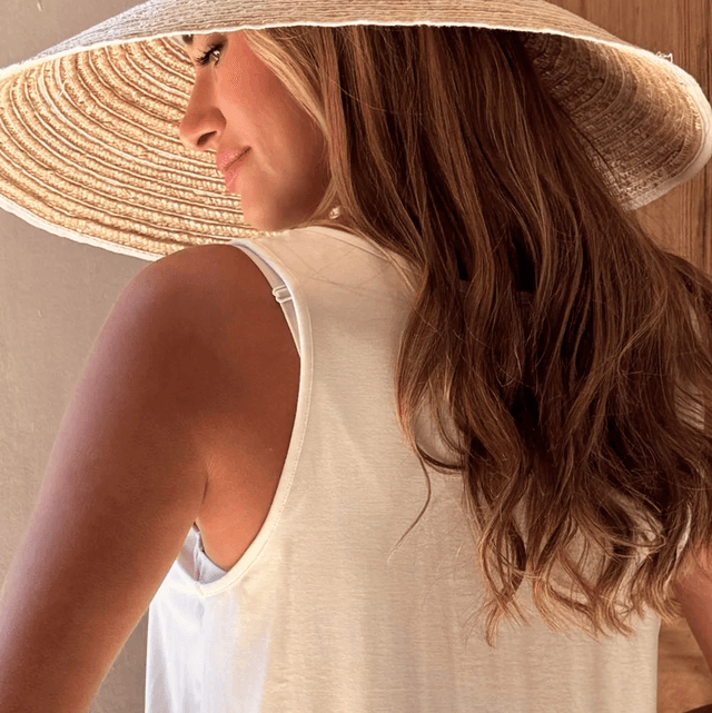 Bamboo daily top White 