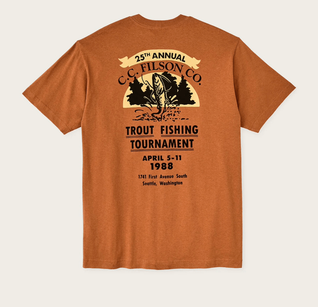 Filson Frontier Graphic T-Shirt Bourbon Tournament 