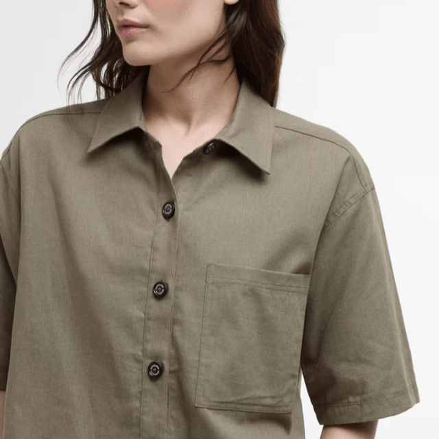 Barbour Cary Shirt Dusky Green