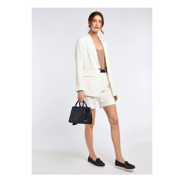 Dubarry Avonlea Dames Linnen Jas - White