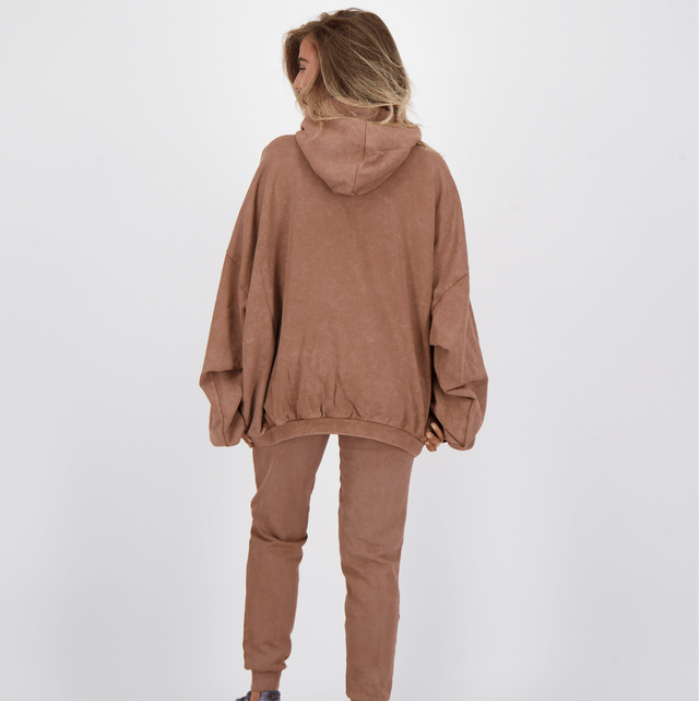 Reinders Jogger Vintage Wash Cacao
