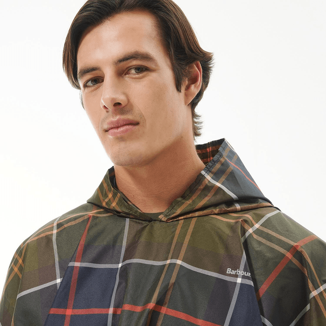 Barbour Tartan Showerproof Poncho