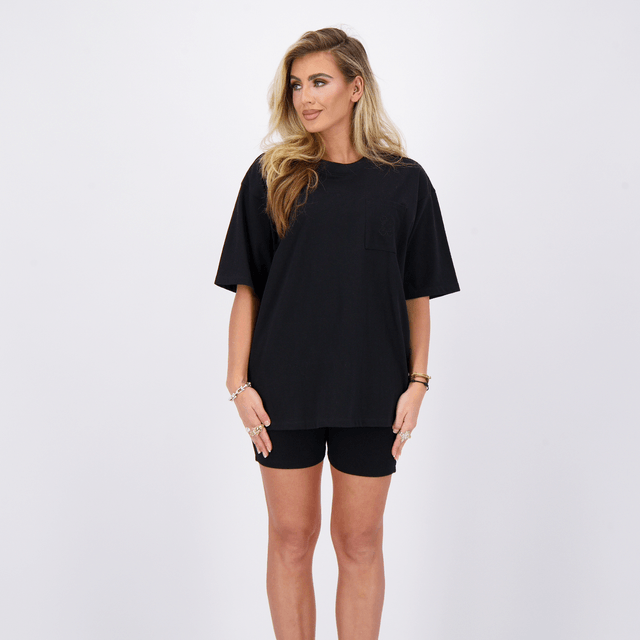 Reinders T-Shirt Pocket True Black