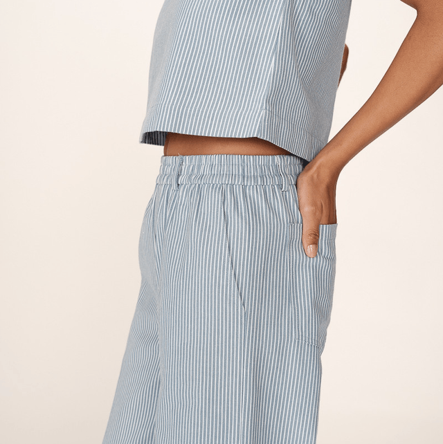 Trousers Stripe Blue