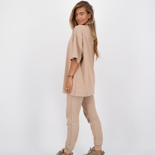 Reinders Jogger Vintage Wash Stucco