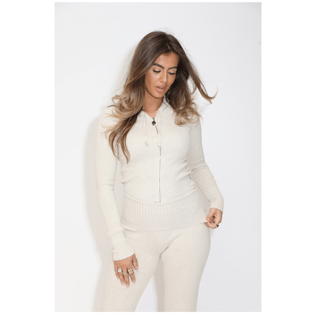 Reinders Molly Zipper Cardigan Creme 