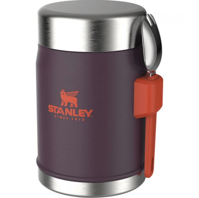Stanley Classic Food Jar + Spork 400 ml Plum
