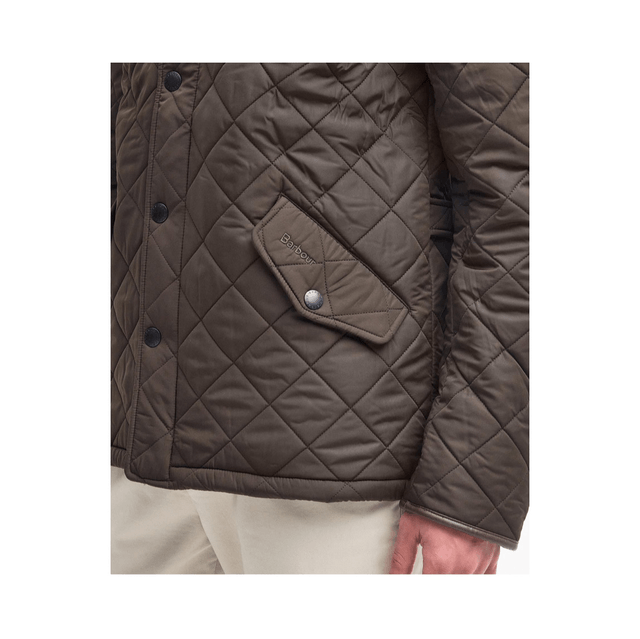 Barbour Powell Quilted Jacket Olive
