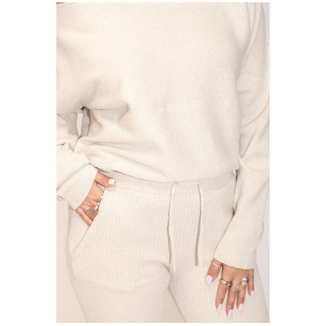 Reinders Zoe Knitwear Pants Creme