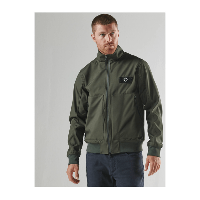 Ma.Strum Brigade Softshell Bomber Oil Silk