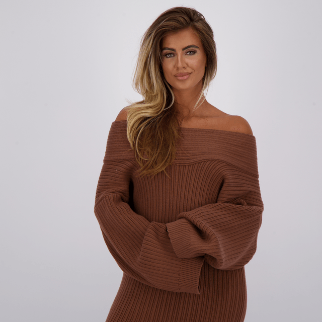 Reinders Kourtney Knit Sweater Cacao