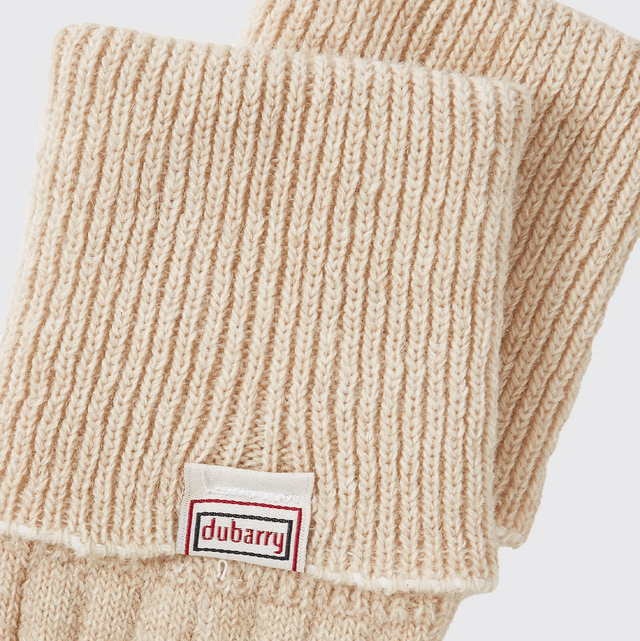 Dubarry Alpacawol sokken - Lang - Oat