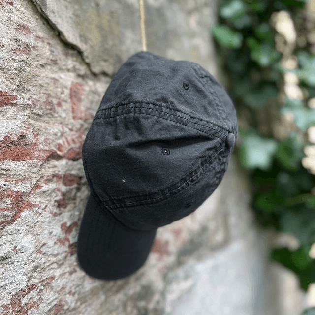 Stetson Baseball Cap Delave Organic Cotton Black 