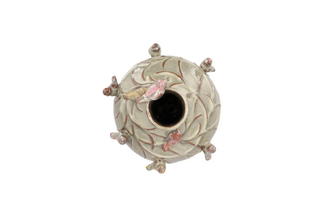 Bird Vase Moss Green Tube M